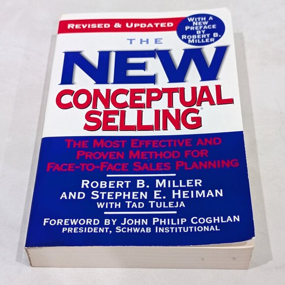 The New Conceptual Selling By Robert B Miller - Picture 1 of 7